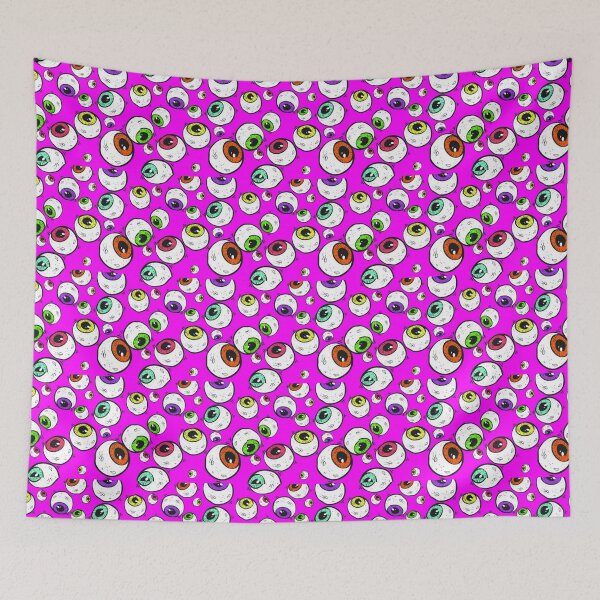 Item preview, Diseño de patrón de ojo sin costuras designed and sold by ChikkiDesigns.