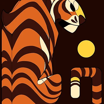 Aperçu de l'œuvre Sun Tiger de RippleDesigns