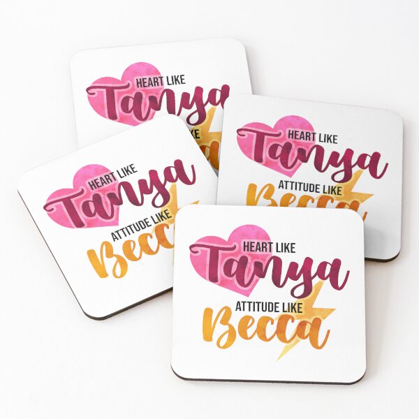 Item preview, Frotando - Corazón como Tanya, Actitud como Becca designed and sold by Niche Nerd.