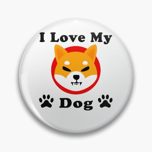 Item preview, I Love My Shibainu Crypto Dog designed and sold by Bill Asiant.