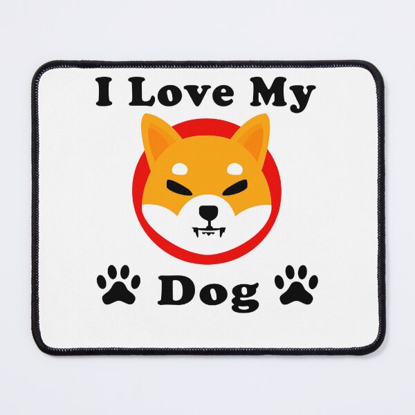Item preview, I Love My Shibainu Crypto Dog designed and sold by Bill Asiant.