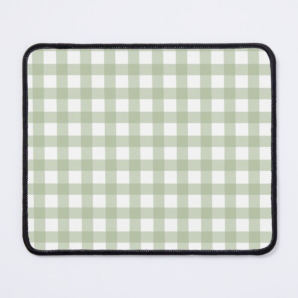 Item preview, Gingham pattern in sea mist designed and sold by Vaishali Raikwar.