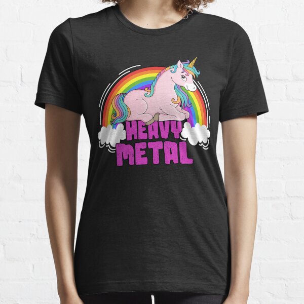 Death Metal Unicorn Rainbow T-SHIRT Rock Fantasy Heavy Funny birthday gift Death Metal Unicorn Rainbow T-SHIRT Rock Fantasy Heavy Funny birthday gift