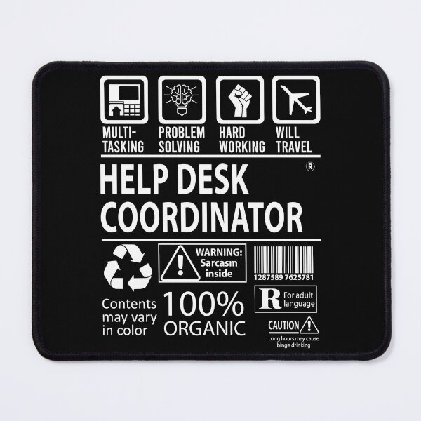 Item preview, Help Desk Coordinator T Shirt - MultiTasking Certified Job Gift Item Tee designed and sold by sabinacsnm.