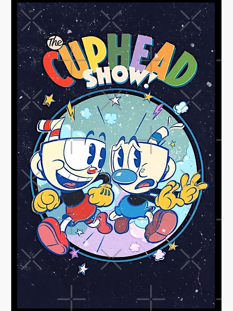 The cuphead show Art Board Print for Sale by Pini - Toon