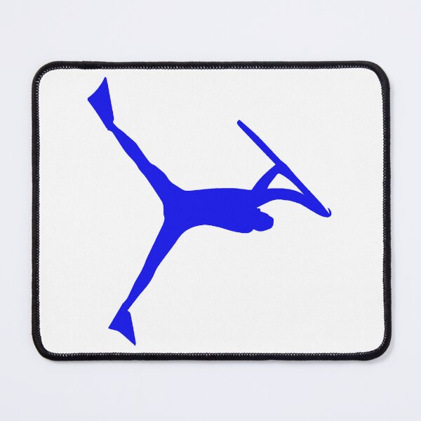 Item preview, Boost! Bodyboarding Invert (blue) T-shirt Sticker design designed and sold by Design--Spore.