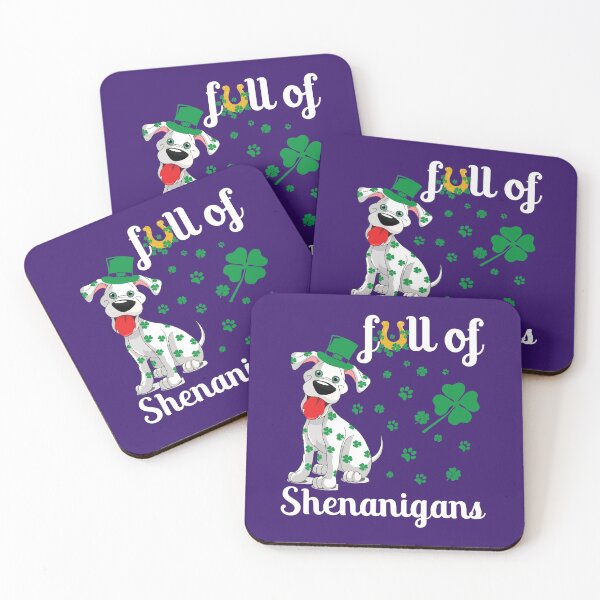 Item preview, Dalmatian Dog full of Shenanigans-St. Patricks Day gift designed and sold by BRtisticDesigns.