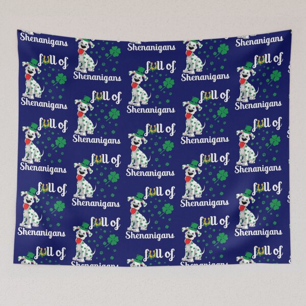 Item preview, Dalmatian Dog full of Shenanigans-St. Patricks Day gift designed and sold by BRtisticDesigns.