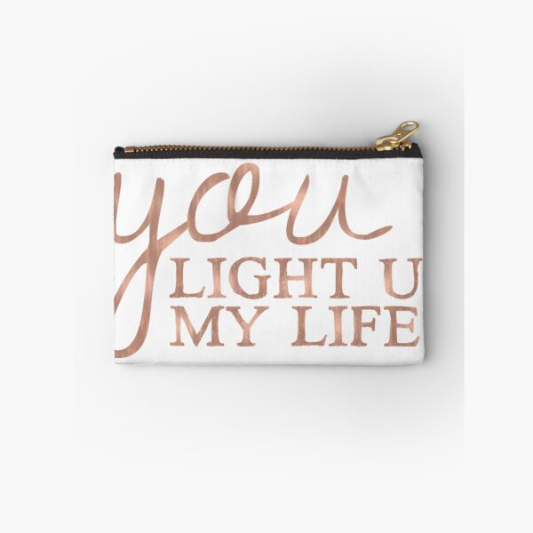 Item preview, You light up my life - rose gold designed and sold by peggieprints.