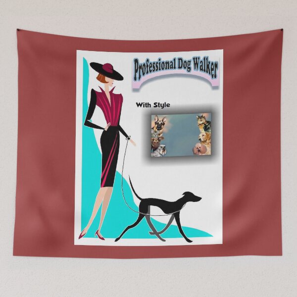 Item preview, PROFESSIONAL DOG WALKER designed and sold by licorish1.
