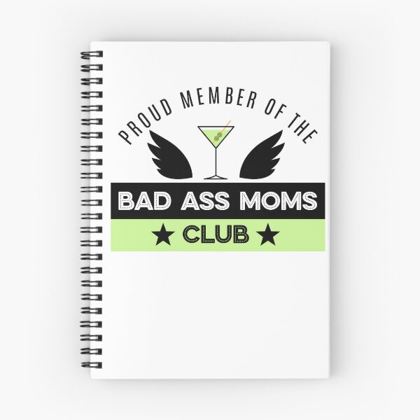Item preview, Proud Member of the Bad Ass Moms Club designed and sold by hardscuffle.