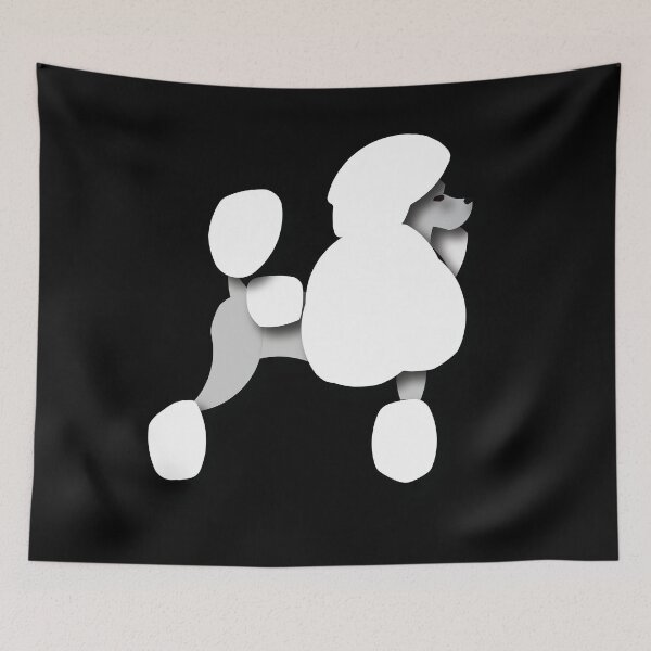 Item preview, Poodle in the Factor of Phi designed and sold by foggynotion.