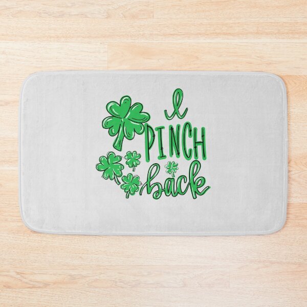 Item preview, I Pinch Back, St Patricks Day Funny Clovers designed and sold by taby2you.