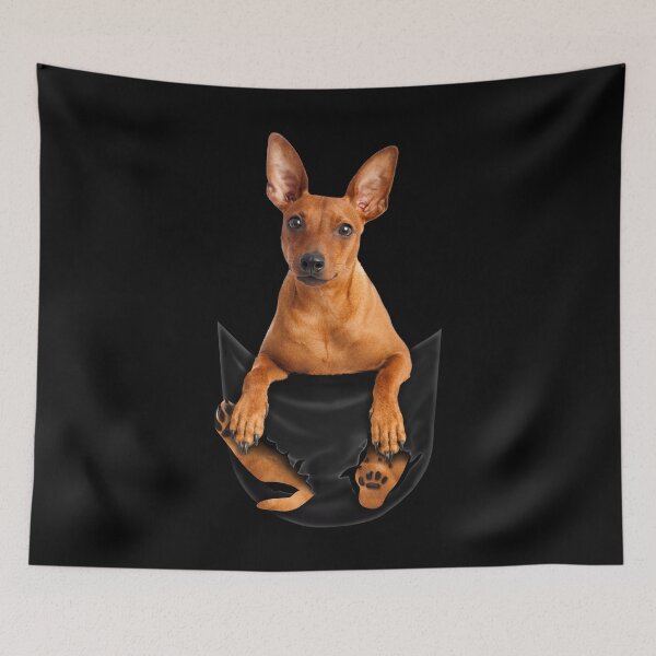 Item preview, Cute Miniature Pinscher Puppy Lover Pinscher Dog In Pocket Meme designed and sold by tuanitus.