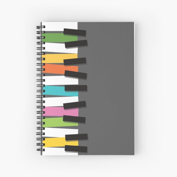 Item preview, Piano Keys Labeled With Multiple Colours designed and sold by Abhishek Goldar.