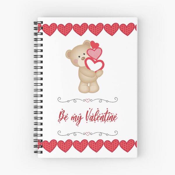 Item preview, Be my Valentine - Bear and hearts designed and sold by FunnyChameleon.