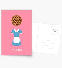 Waitress the Musical Postcards