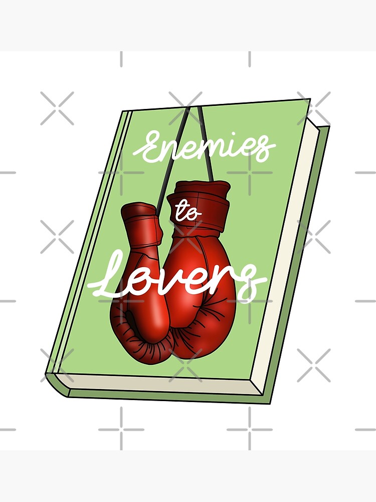 enemies-to-lovers-book-poster-by-spottedhound-redbubble