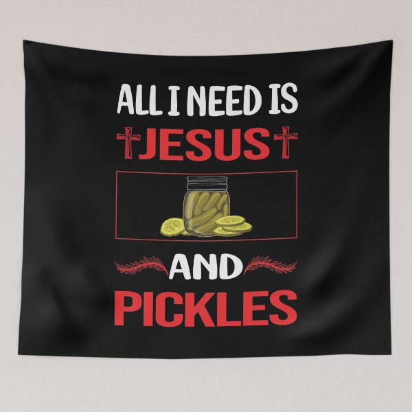 Item preview, Funny Jesus Pickle Pickles Pickling designed and sold by DougPoulos.