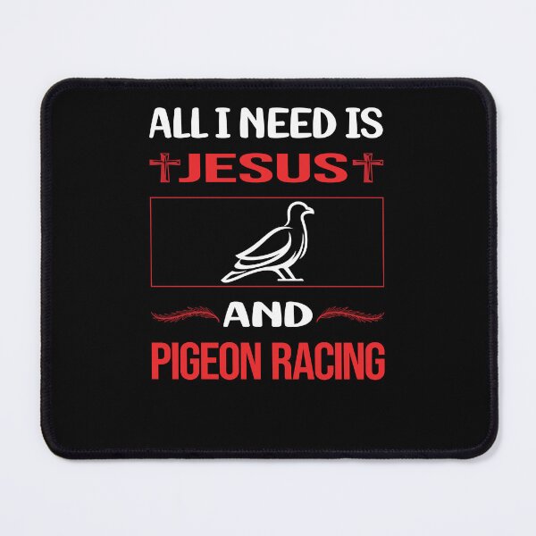 Item preview, Funny Jesus Pigeon Racing designed and sold by DougPoulos.