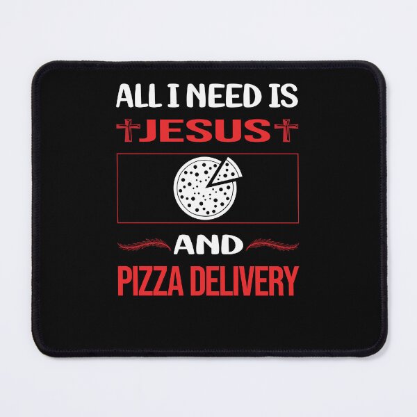 Item preview, Funny Jesus Pizza Delivery designed and sold by DougPoulos.