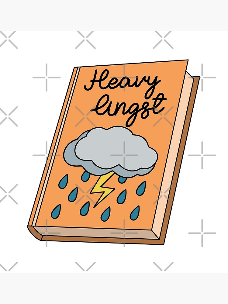 heavy-angst-book-poster-for-sale-by-spottedhound-redbubble