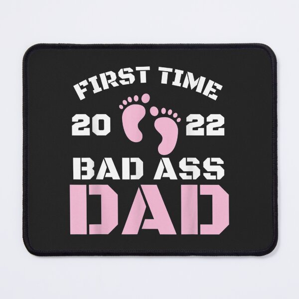 Item preview, Bad Ass Dad Est 2022 First Time Dad Gifts To Be Daddy - meaningful gift  designed and sold by Anya Byron.