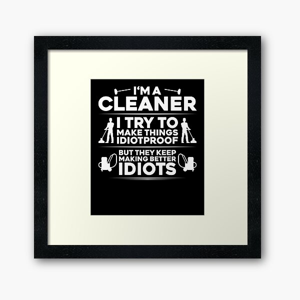 Item preview, Cleaner Cleaning Operative Building Cleaner designed and sold by Krautshirts.