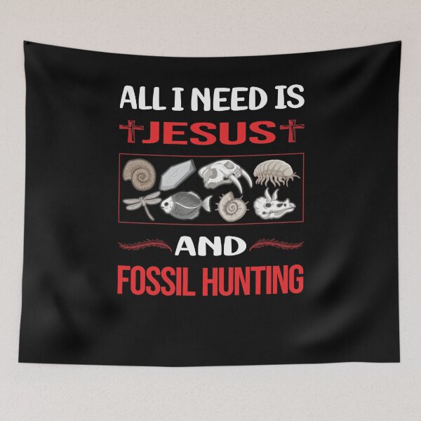 Item preview, Funny Jesus Fossil Hunting Paleontology Paleontologist designed and sold by FifineCroteau.