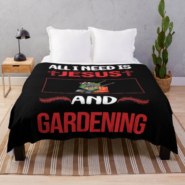Item preview, Funny Jesus Gardening Gardener designed and sold by FifineCroteau.