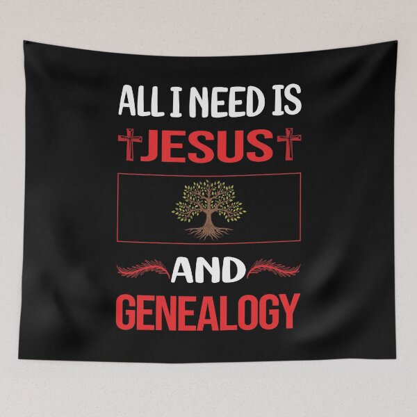 Item preview, Funny Jesus Genealogy Genealogist designed and sold by FifineCroteau.