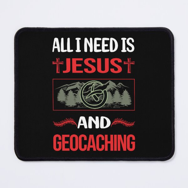 Item preview, Funny Jesus Geocaching Geocache Geocacher designed and sold by FifineCroteau.