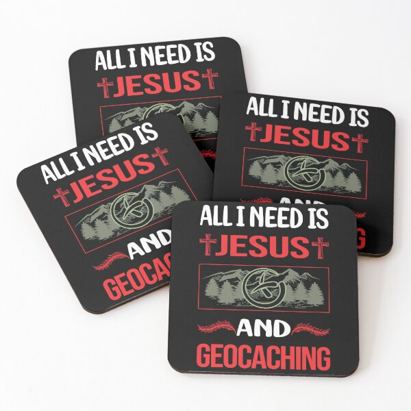 Item preview, Funny Jesus Geocaching Geocache Geocacher designed and sold by FifineCroteau.