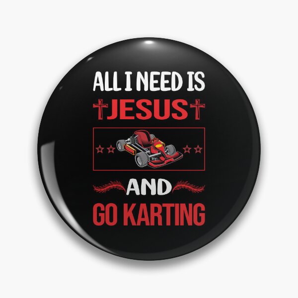 Item preview, Funny Jesus Go Karting Kart designed and sold by FifineCroteau.