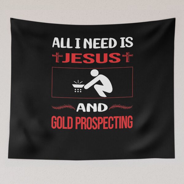 Item preview, Funny Jesus Gold Prospecting designed and sold by FifineCroteau.