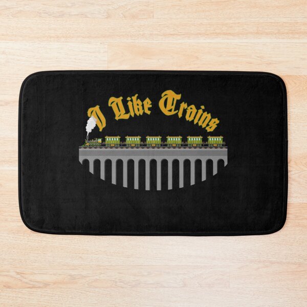 Item preview, I Like Trains - Green, Yellow designed and sold by Chubuter.