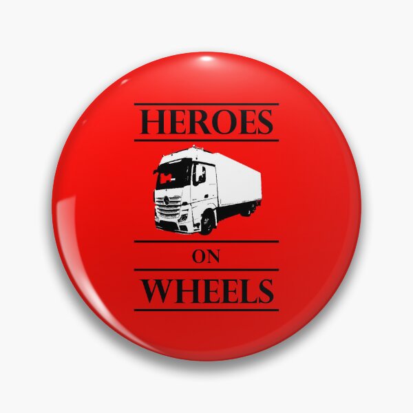 Item preview, Heroes on wheels - trucker shirt designed and sold by MarkWarrenz.