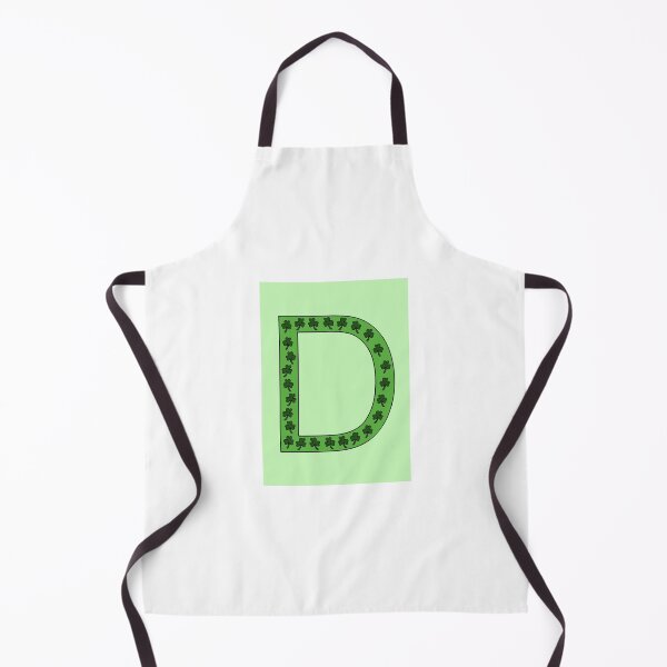 Item preview, Letter D Filled with Shamrocks designed and sold by KateTaylor.