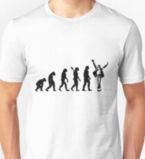 Human evolution of michael jackson Unisex T-Shirt