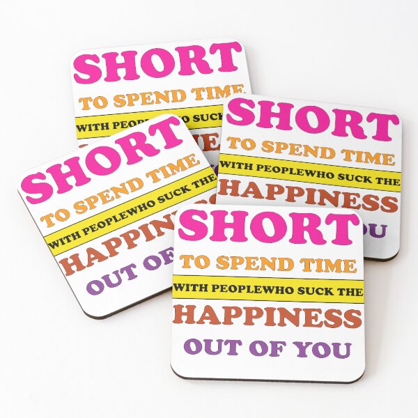 Item preview, life is too short motivational and inspirational quotes design designed and sold by MotiveStuff.