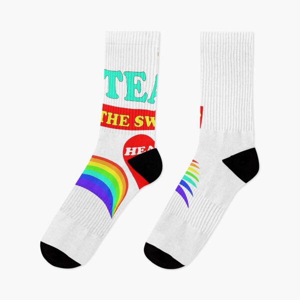 Item preview, I teach the sweetest heart rainbow design designed and sold by MotiveStuff.