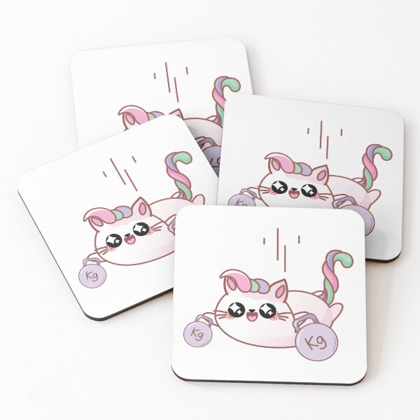 Item preview, Unicorn Kitten Lifting Weight designed and sold by DearSunny.
