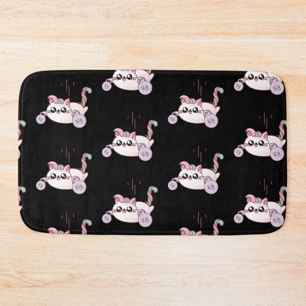 Item preview, Unicorn Kitten Lifting Weight designed and sold by DearSunny.