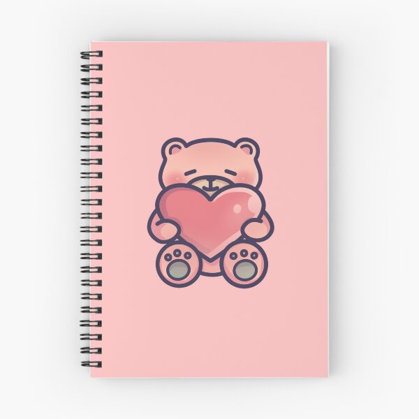 Item preview, Cute Pink Bear Holding A Heart designed and sold by DreamiCloud.