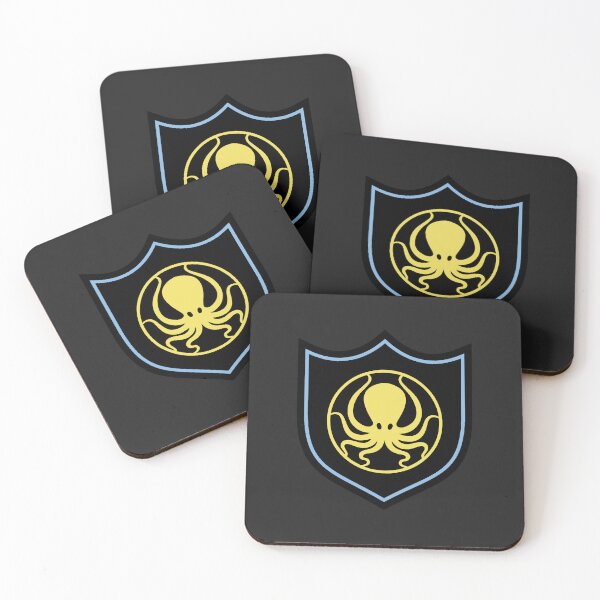 Item preview, Yellow Medieval Circle Seal Octopus Sigil designed and sold by Chubuter.