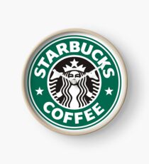 Starbucks coffee logo Clock