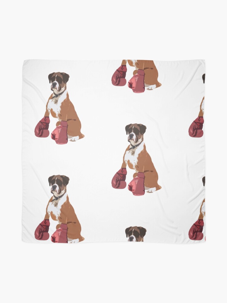 boxer dog scarf