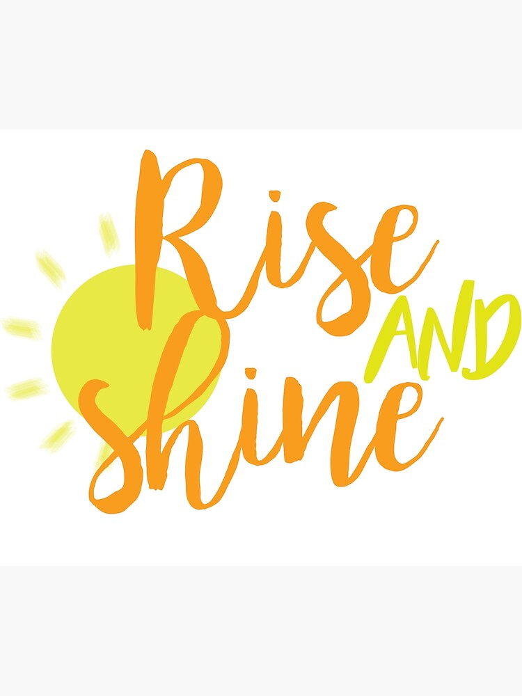 "Rise and Shine" Framed Art Print for Sale by brookesamole Redbubble