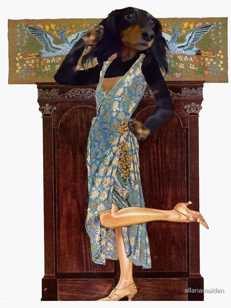 Flapper Doxie by allanamaiden