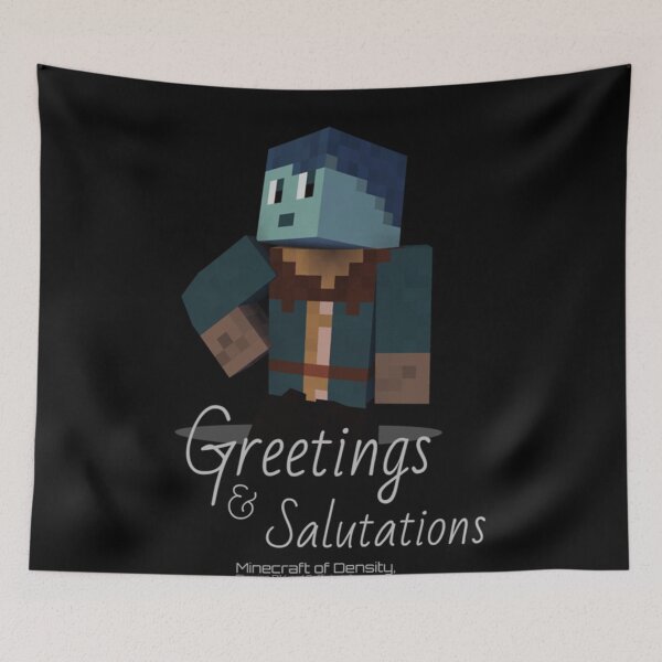Item preview, Greeting and Salutation from Rikkard Griffinheart and Minecraft of Density Classic designed and sold by KatherineWeav.